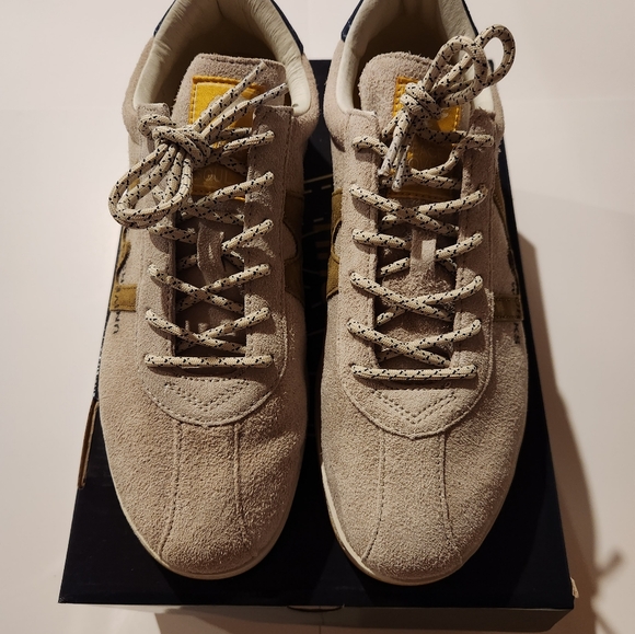 Karhu TRAMPAS Rainy Day Gray Fennel Seed Green F809039 Universal Works NIB - Picture 3 of 9